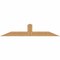 Ekena Millwork Portland Smooth Timber Gable Bracket, Western Red Cedar, 72"W x 15"H x 5 1/2"D x 5 1/2"F, 5/12 Pitch GBW072X15X0606POR00SWR - alternate 1